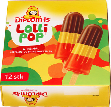 Diplom-is Lollipop 12stk