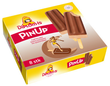 Diplom-is Pinup Sjokolade 8stk