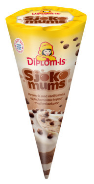 Krone-is Sjokomums 125ml Diplom-is