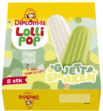Lollipop Gjett Smaken 8stk