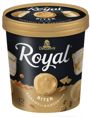 Royal Biter Karamell og Kjeks