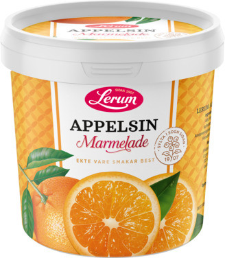 Appelsinmarmelade 1kg Lerum