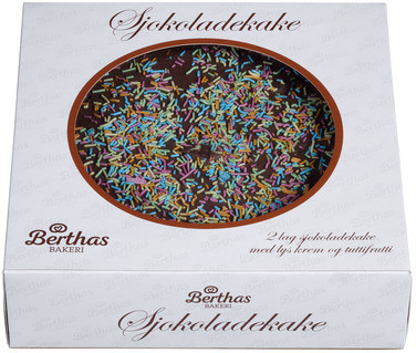 Sjokoladekake 850g Berthas