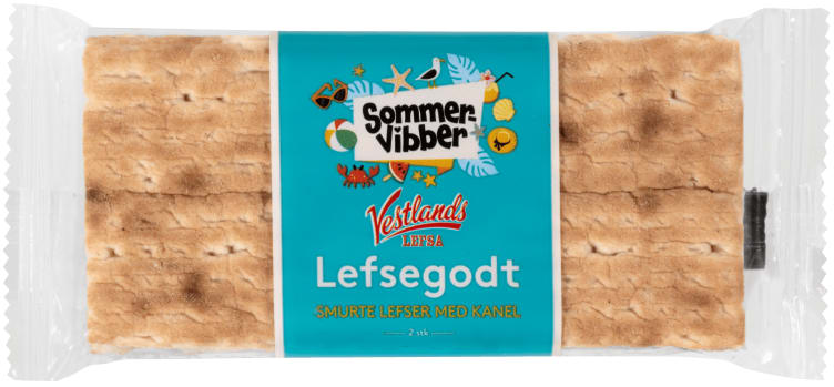 Vestlandslefsa Lefsegodt 2pk 75g