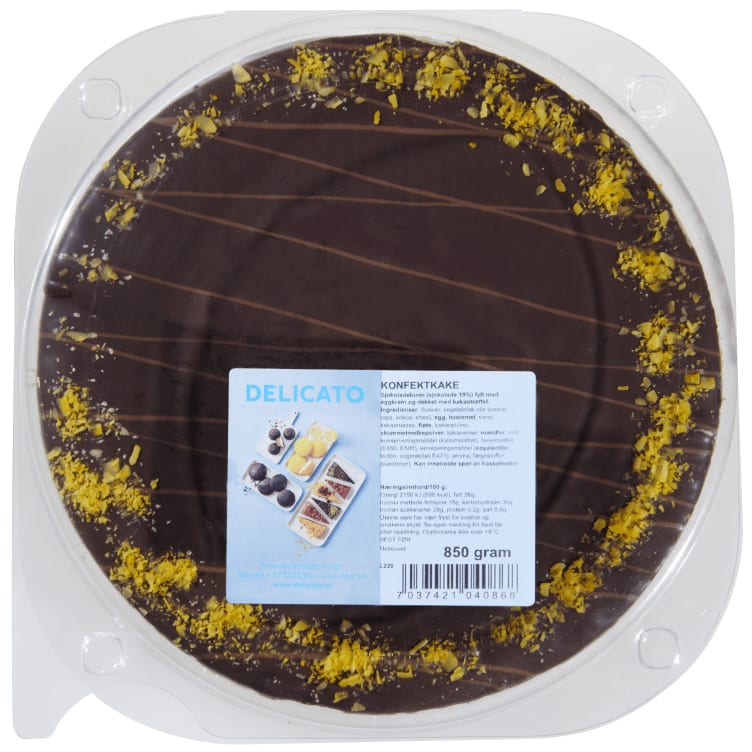 Konfektkake 850g Delicato