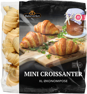 Mini Croissanter 30g Xl Pose Bakeverket