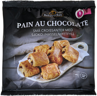 Pain Au Chocolate 8stk 240g Bakeverket