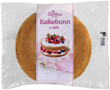 Kakebunn 2-delt 270g Berthas