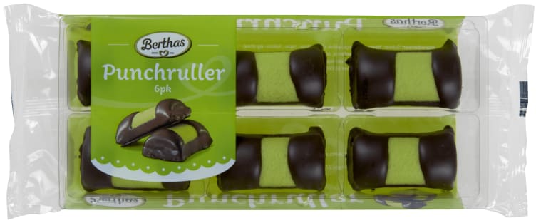 Punchruller 6pk 210g Berthas