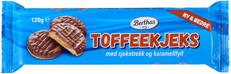 Toffeekjeks 120g Berthas