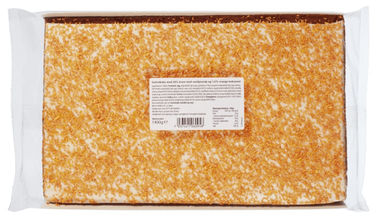Gulrotkake Langpanne 1,4kg Bakeverket