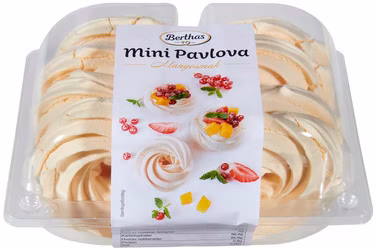 Mini Pavlova Mango 8 stk, 120 g