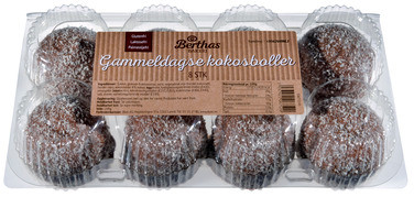 Kokosboller 8stk Berthas