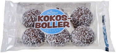 Kokosboller 6pk 96g Berthas