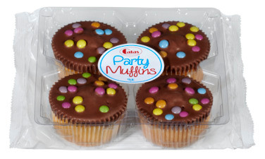 Party Muffins 4pk 240g