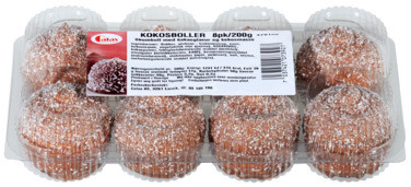 Kokosboller 8pk 200g