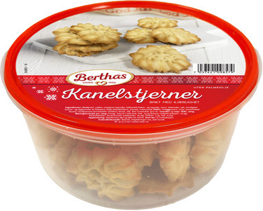 Kanelstjerner 300g Berthas