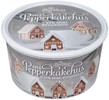 Små Pepperkakehus 320g Berthas