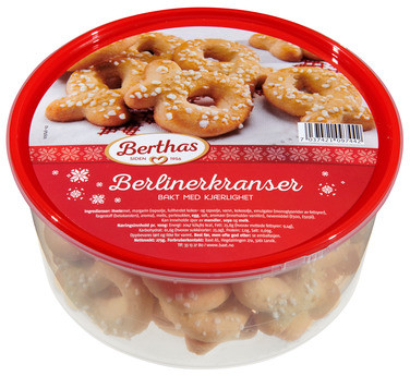 Berlinerkranser 275g Berthas