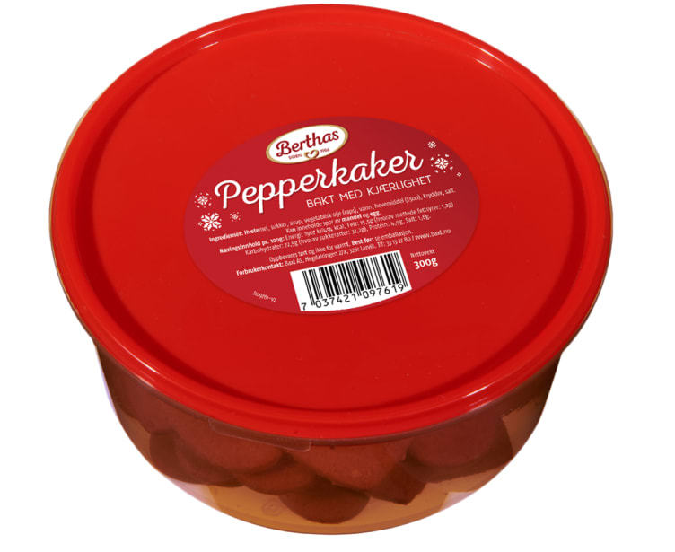 Pepperkaker 300g Berthas