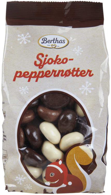 Sjokopeppernøtter 250g Berthas