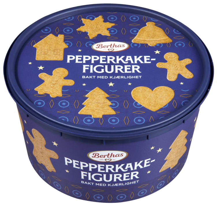 Pepperkakefigurer 375g Berthas