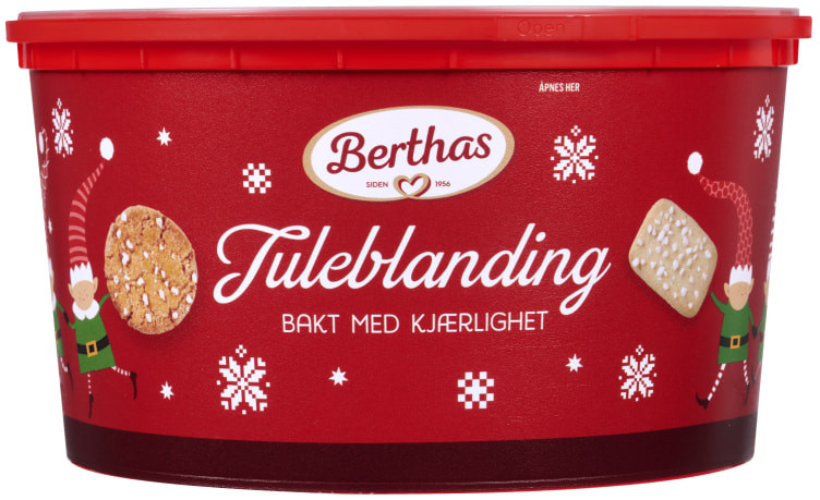 Juleblanding 400g Berthas