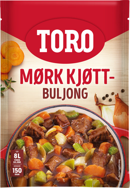 Buljongpulver Mørk 150g Toro