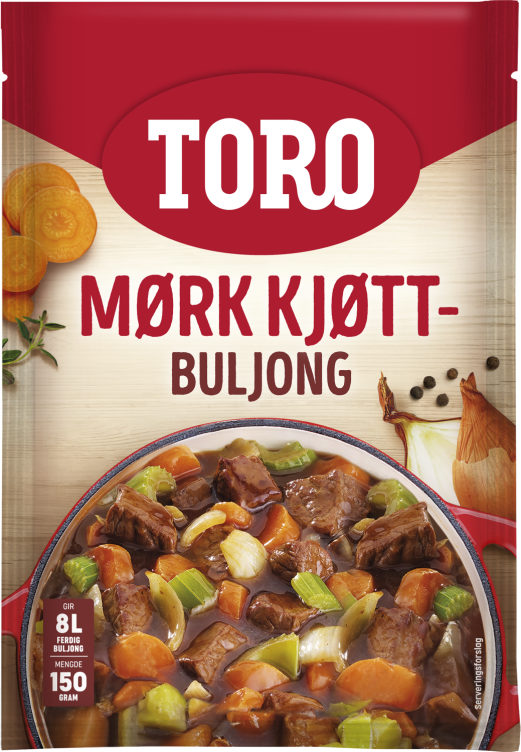 Buljongpulver Mørk 150g Toro