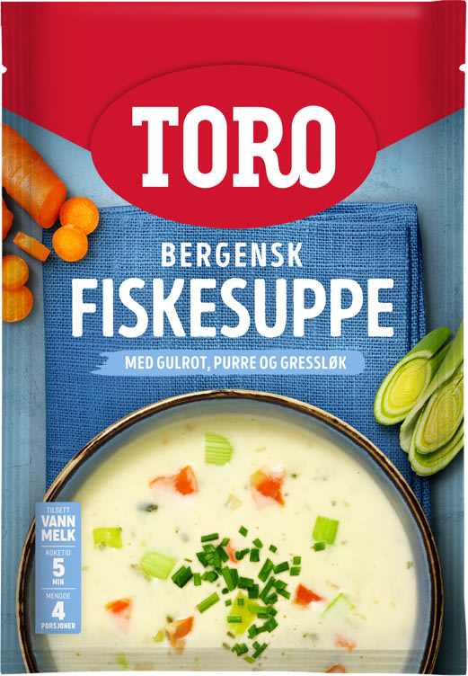 Fiskesuppe Bergensk 81g Toro