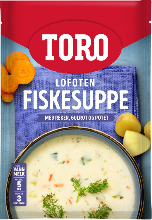 Fiskesuppe Lofoten 99g Toro