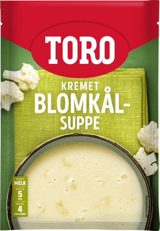 Blomkålsuppe Kremet 65g Toro