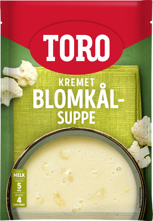 Blomkålsuppe Kremet 65g Toro