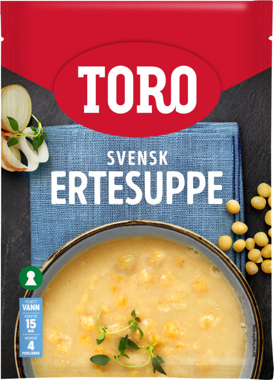 Ertesuppe Svensk 166g Toro