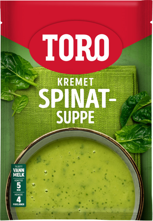 Spinatsuppe Kremet 79g Toro