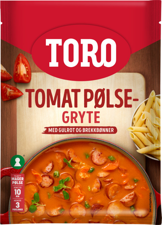 Tomat Pølsegryte 108g Toro