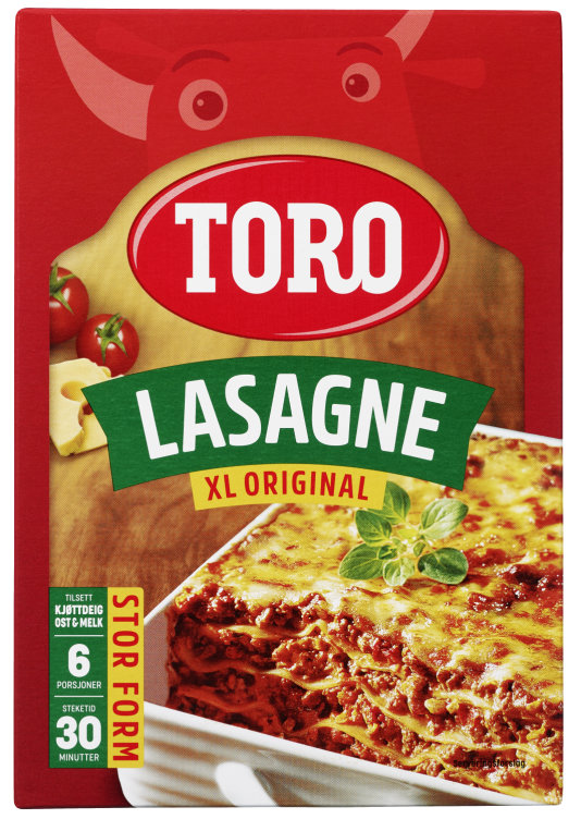 Lasagne Familiepakke 310g Toro