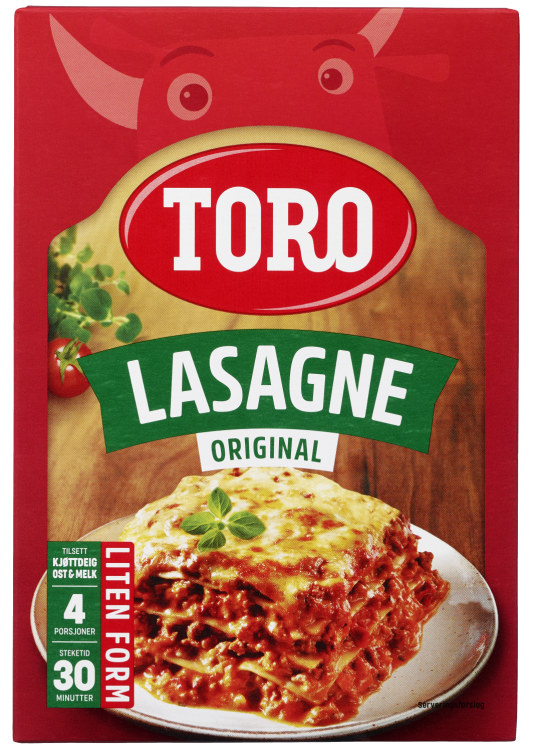 Lasagne Ovnsrett 200g Toro