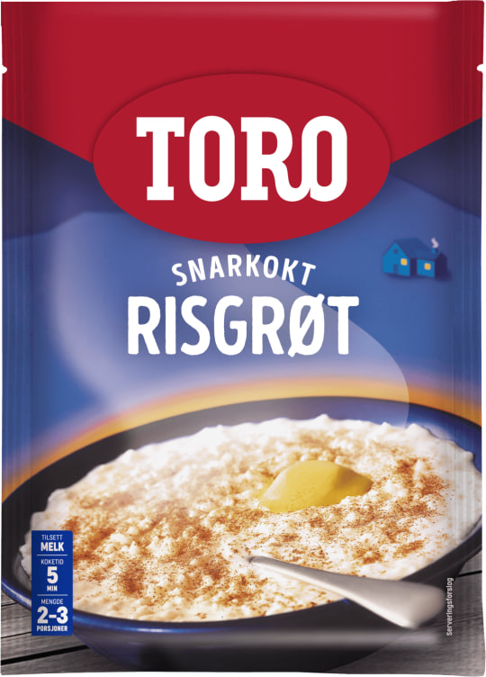 Risengrøt Snarkokt 148g Toro