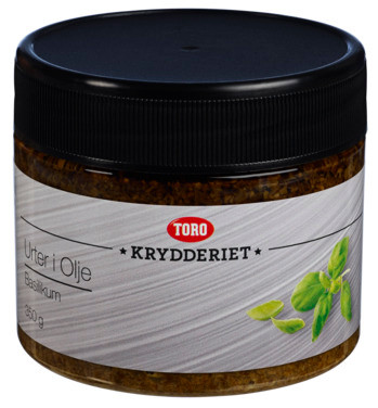 Uio Basilikum 350g Toro Krydder