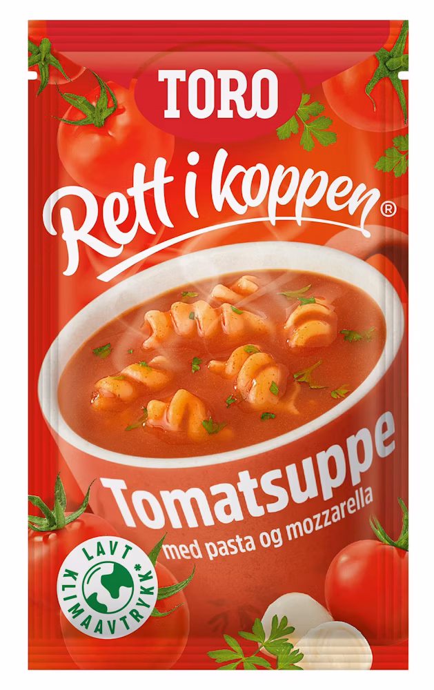 Tomatsuppe med Mozzarella Rett i Koppen, 26 g