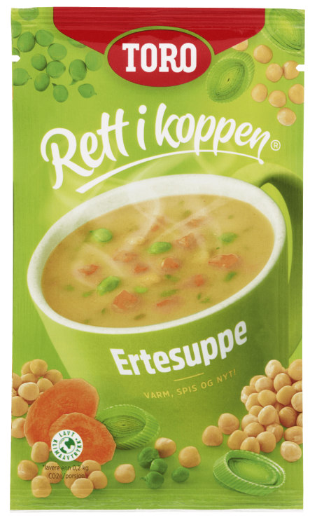 Ertesuppe 28g Rett i Koppen