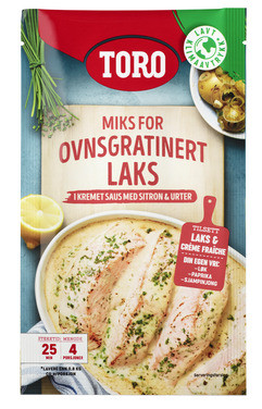 Toro Miks For Ovnsgratinert Laks 26 g
