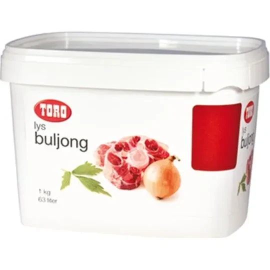 Buljong Lys 1kg Toro