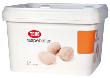 Raspeballer Pulver Toro