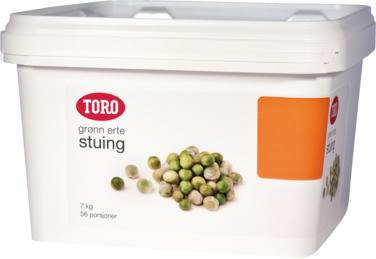 Grønn Ertestuing 2kg Toro