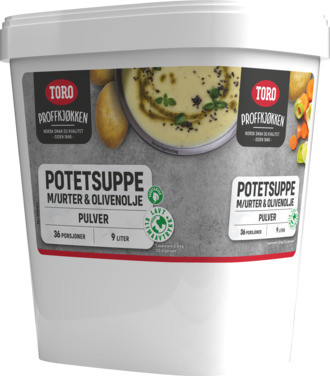 Potetsuppe Urter Olivenol Pulver Toro