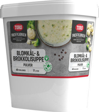 Toro Blomkål og Brokkolisuppe 17l