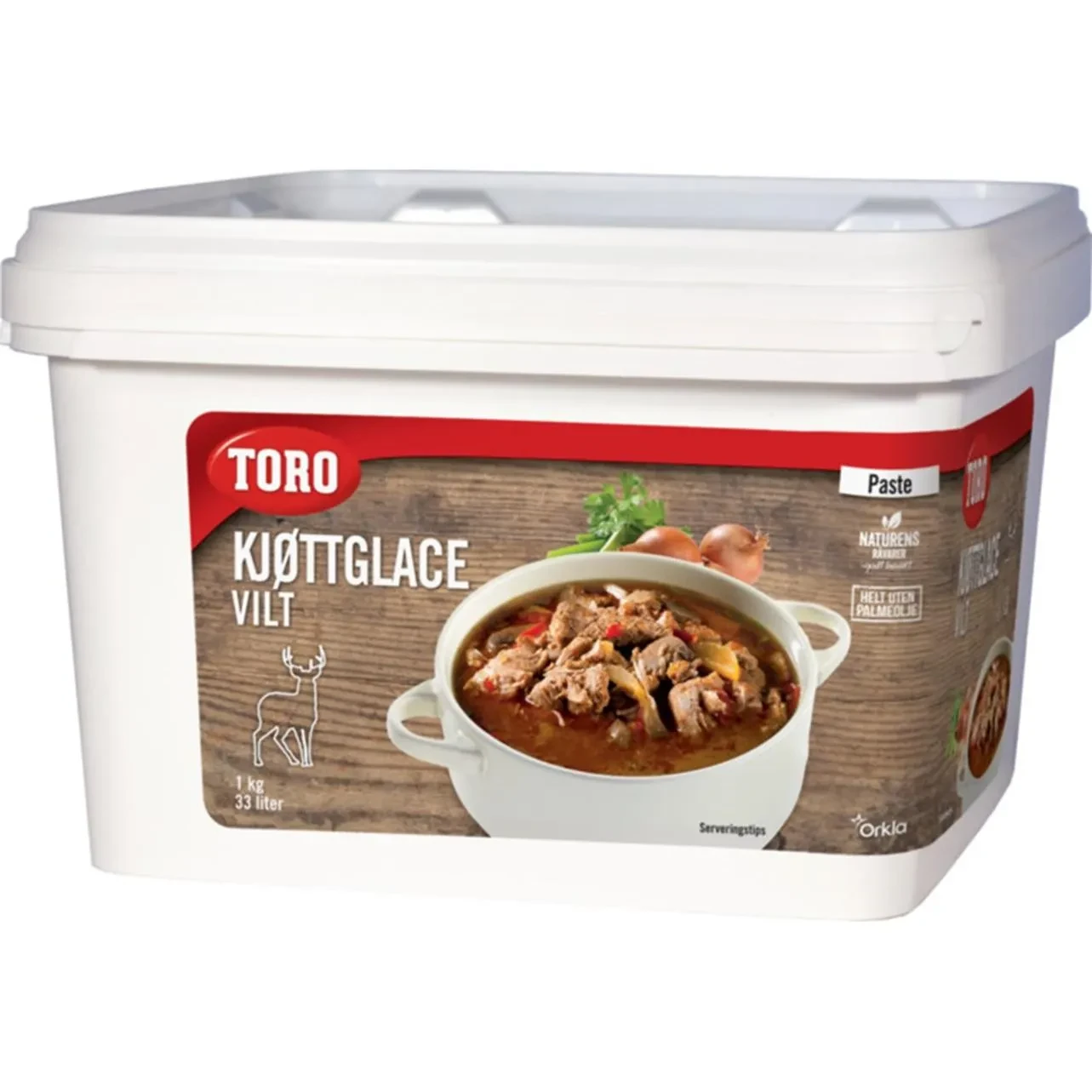 Kjøttglace Vilt Pastøs 33l 1kg