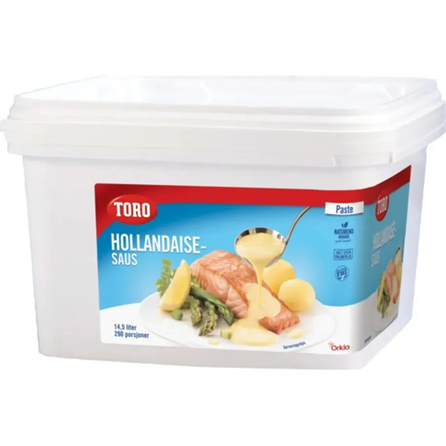 Hollandaisesaus Pastøs 12,5l 2,5kg